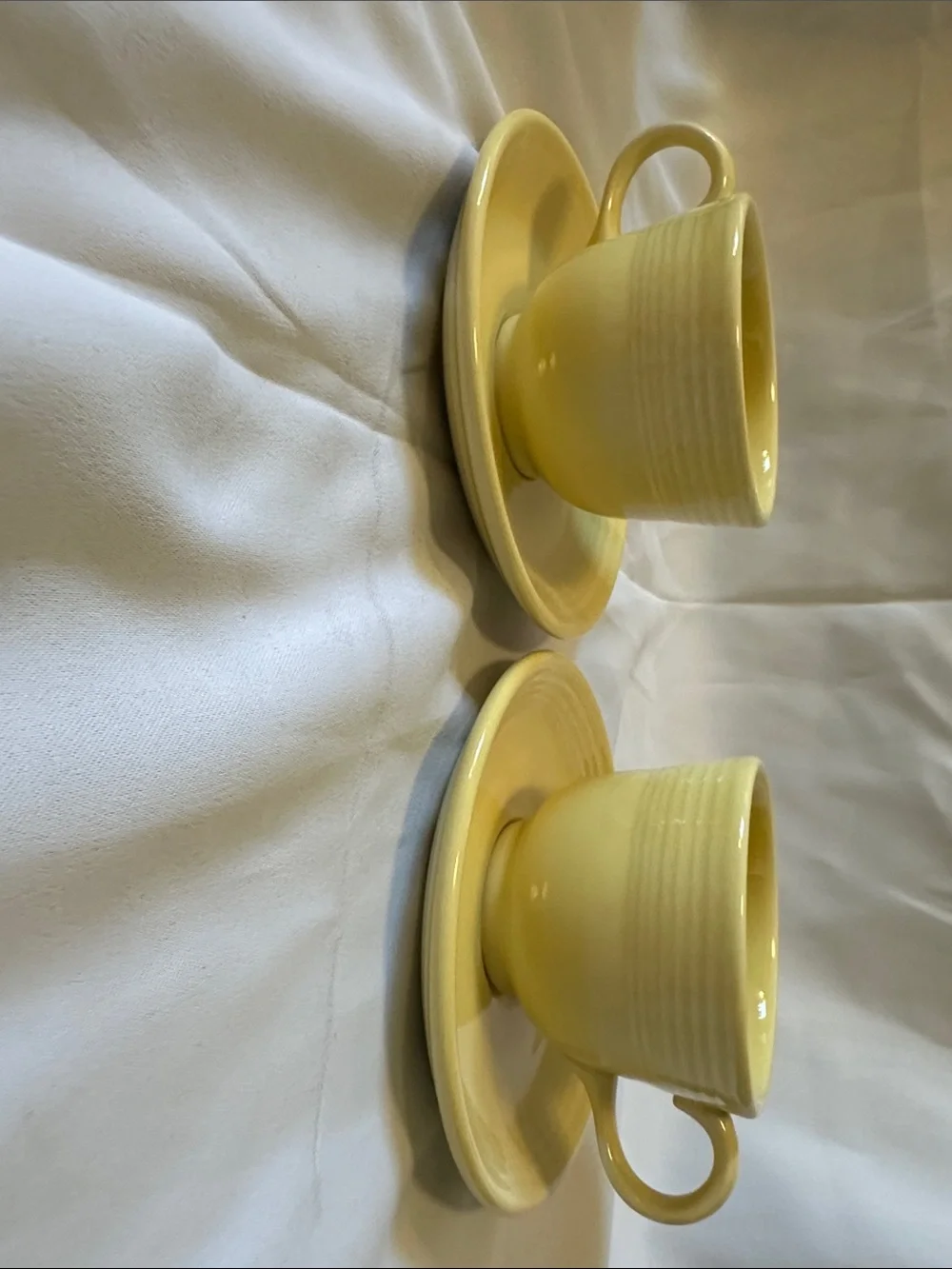 Homer Laughlin Fiesta Yellow Ceramic Set